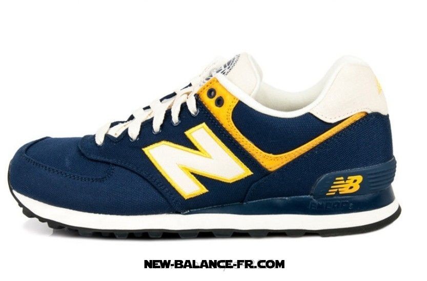 new balance 574 bleu jaune